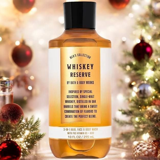 Парфюмированный гель для душа 3 в 1 для мужчин Bath & Body Works Whiskey Reserve  #1