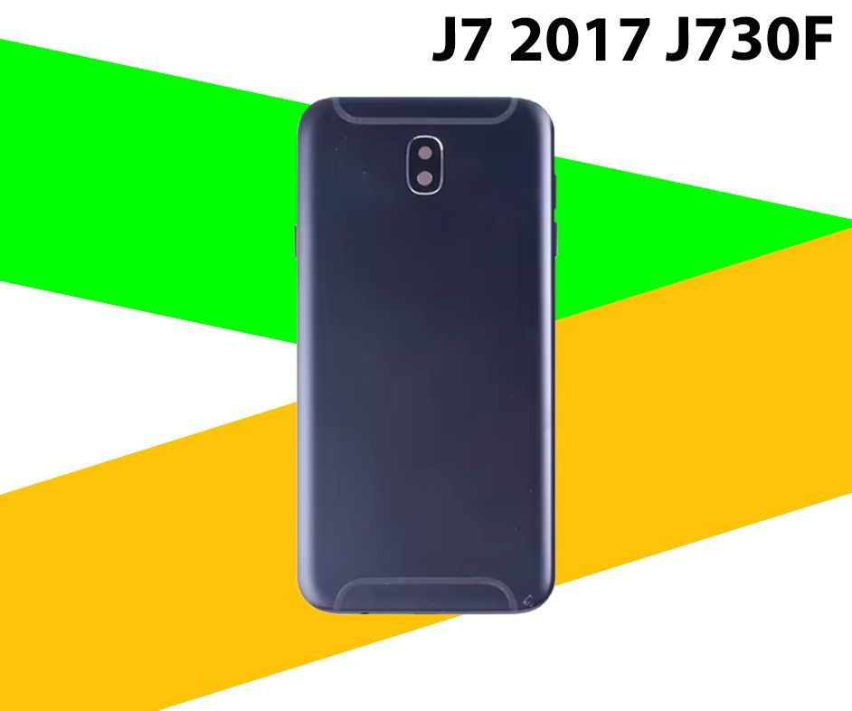 Задняя крышка для Samsung Galaxy J7 (2017) SM-J730F (черный) #1