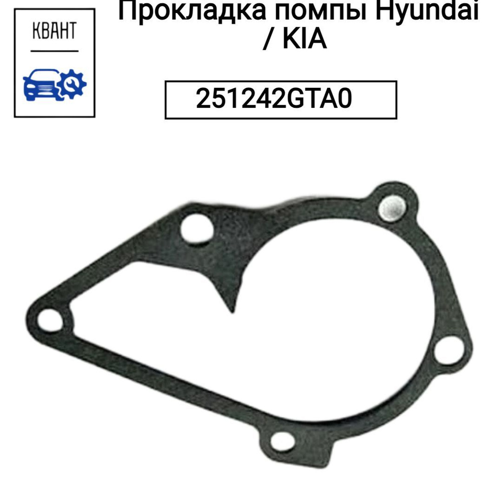 Прокладка помпы Hyundai / KIA 251242GTA0 #1