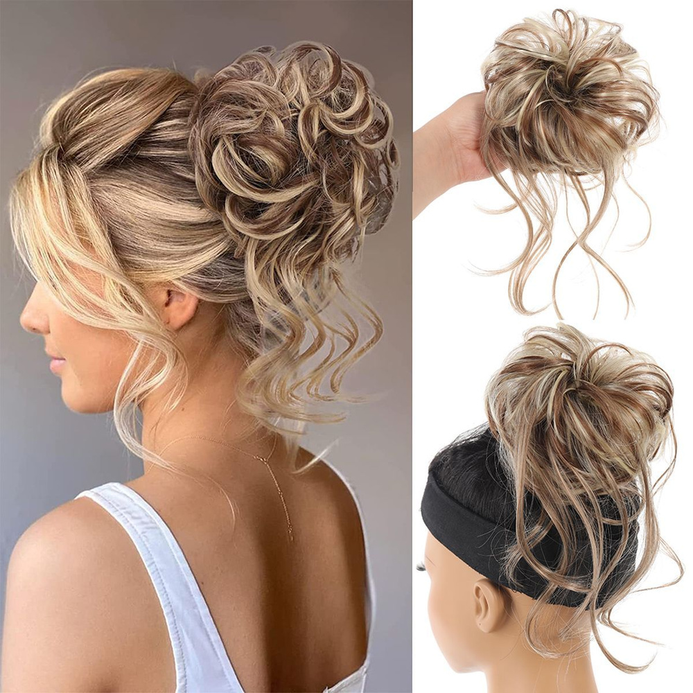 Синтетический пучок для волос для женщин купить c доставкой на OZON по ...