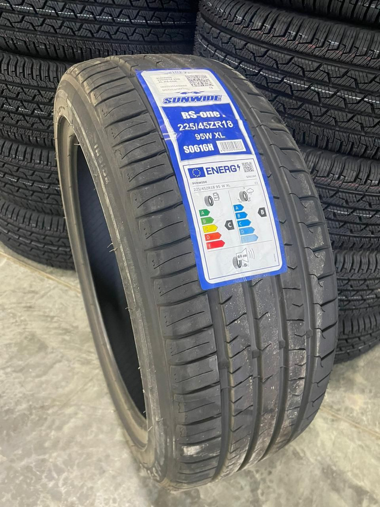 【送料無料】SUNWiDE RS-one　225/45R18　225/45ZR18 95W　2本セット /J6 225⁄45 R18 summer tyres