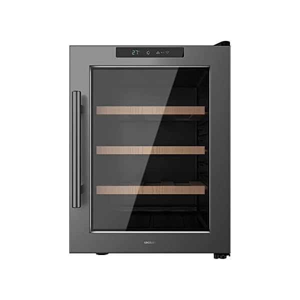 Cecotec GrandSommelier 1220 CoolWood, 12 бутылок Bolero, 31 л, термоэлектрич. охлаждение, высокая производительность, #1