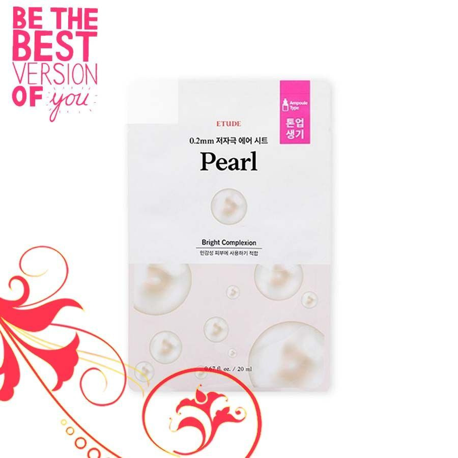 Etude Тканевая маска с экстрактом жемчуга / 0.2 Therapy Air Mask Pearl, 20 мл  #1