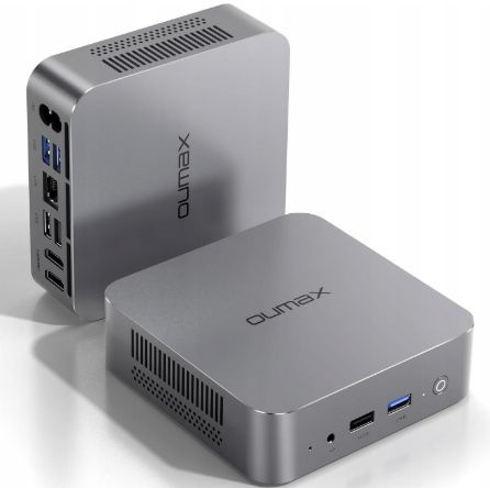 OUMAX Мини-ПК 2025 Новый Игровой офисный компьютер (Intel Celeron