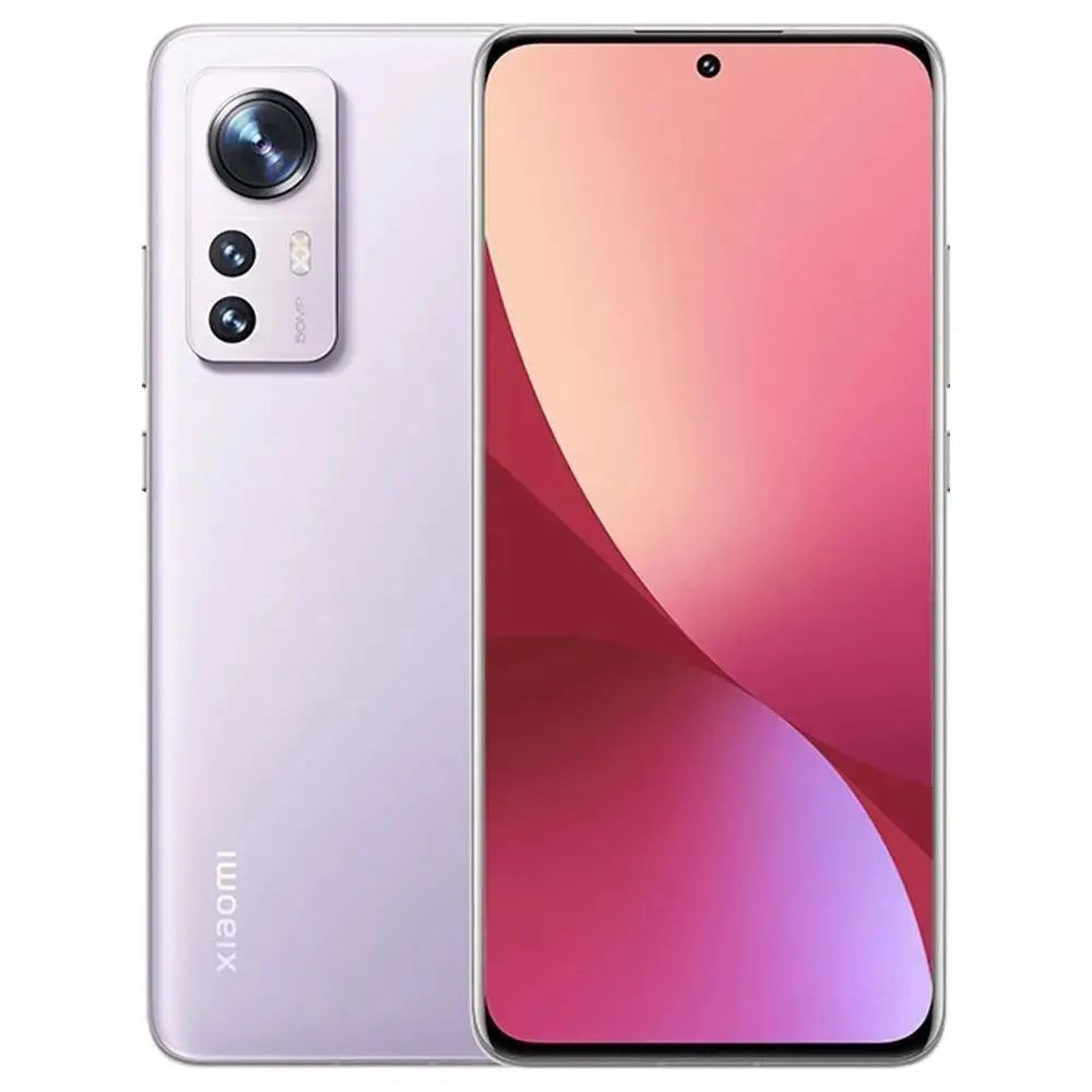 Смартфон Xiaomi 12x 256 ГБ 12 ГБ Фиолетовый OLED/AMOLED 2 SIM купить c ...