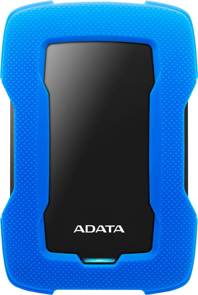 ADATA 1 ТБ Внешний жесткий диск HD330 (AHD330-1TU31-CBL), Пластик, Силикон, синий #1