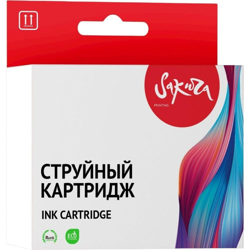 Картридж струйный Sakura 123 F6V17AE чер. для HP DJ 2130/2620/3630 #1