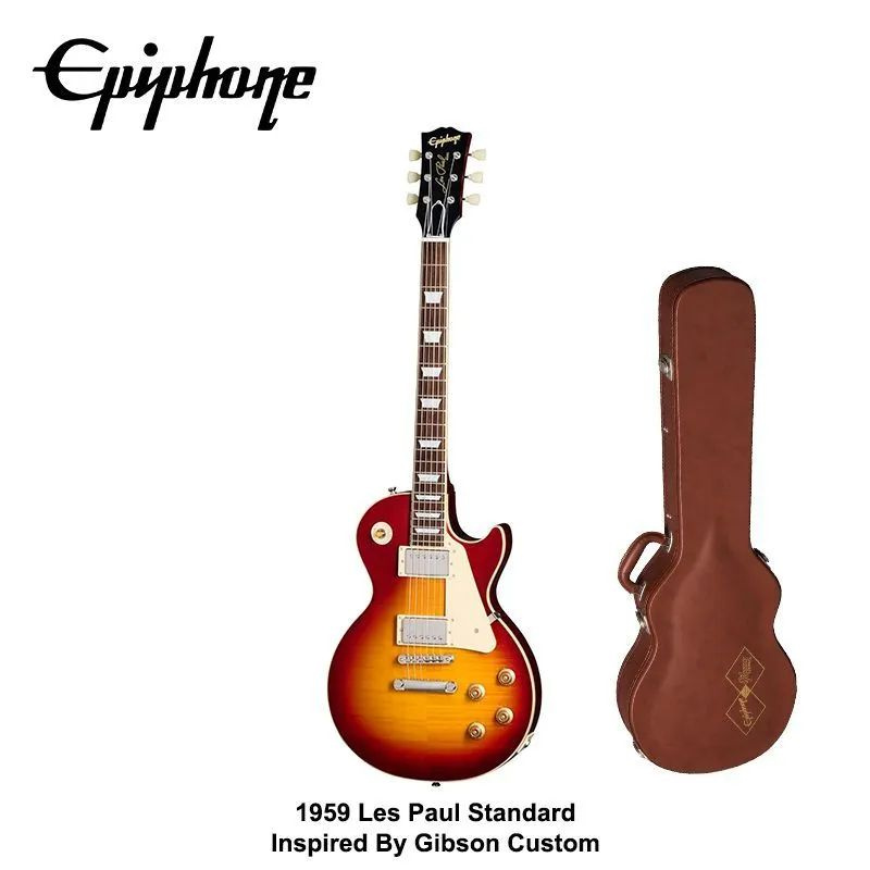 Epiphone 1959 Les Paul Standard Inspired By Gibson Custom Factory Burst Epiphone 1959 Les Paul Standard Inspired By Gibson Custom Factory Burst