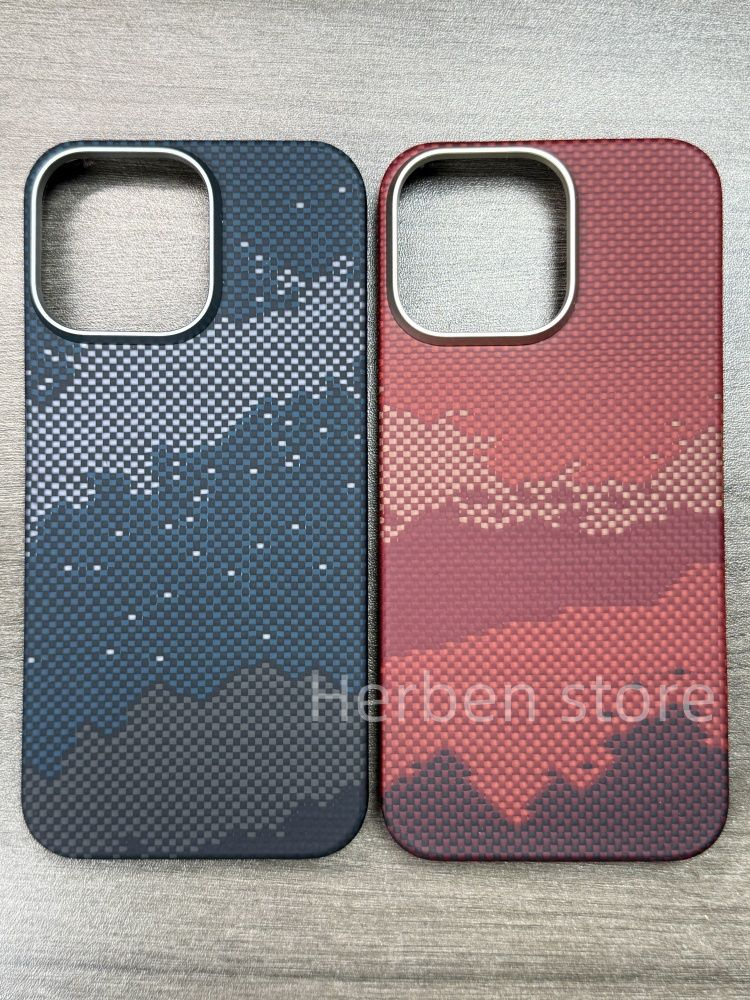 кевларовый чехол apple iphone 16 pro, чехол из углеродного волокна ...