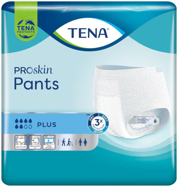 TENA Pants Plus S, 2 упаковки по 30 штук (всего 60 шт.) #1