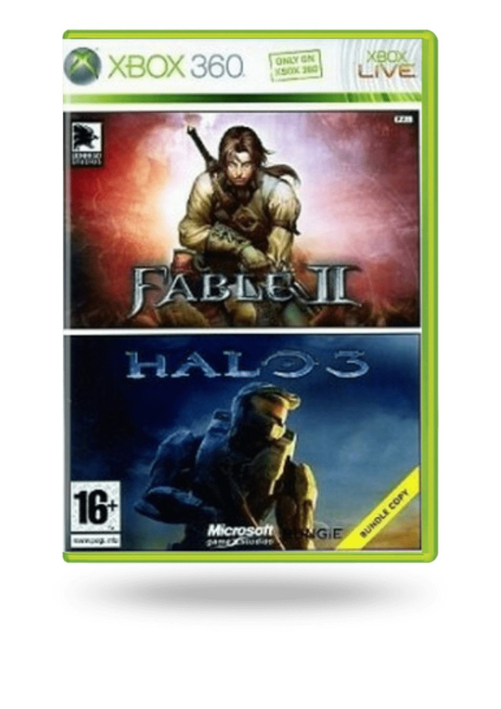 Fable II Game of the Year Edition Halo 3 Bundle Microsoft