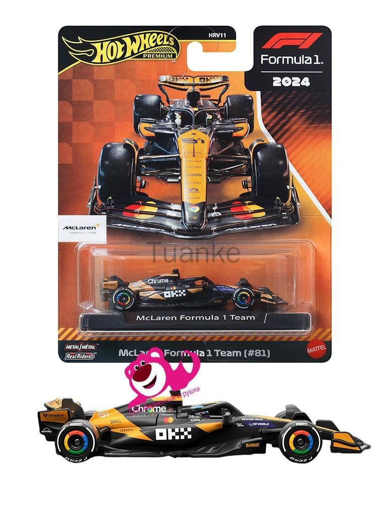 Hot Wheels Premium Team McLaren Formula One Oscar Piastri #81 New - Foto 2