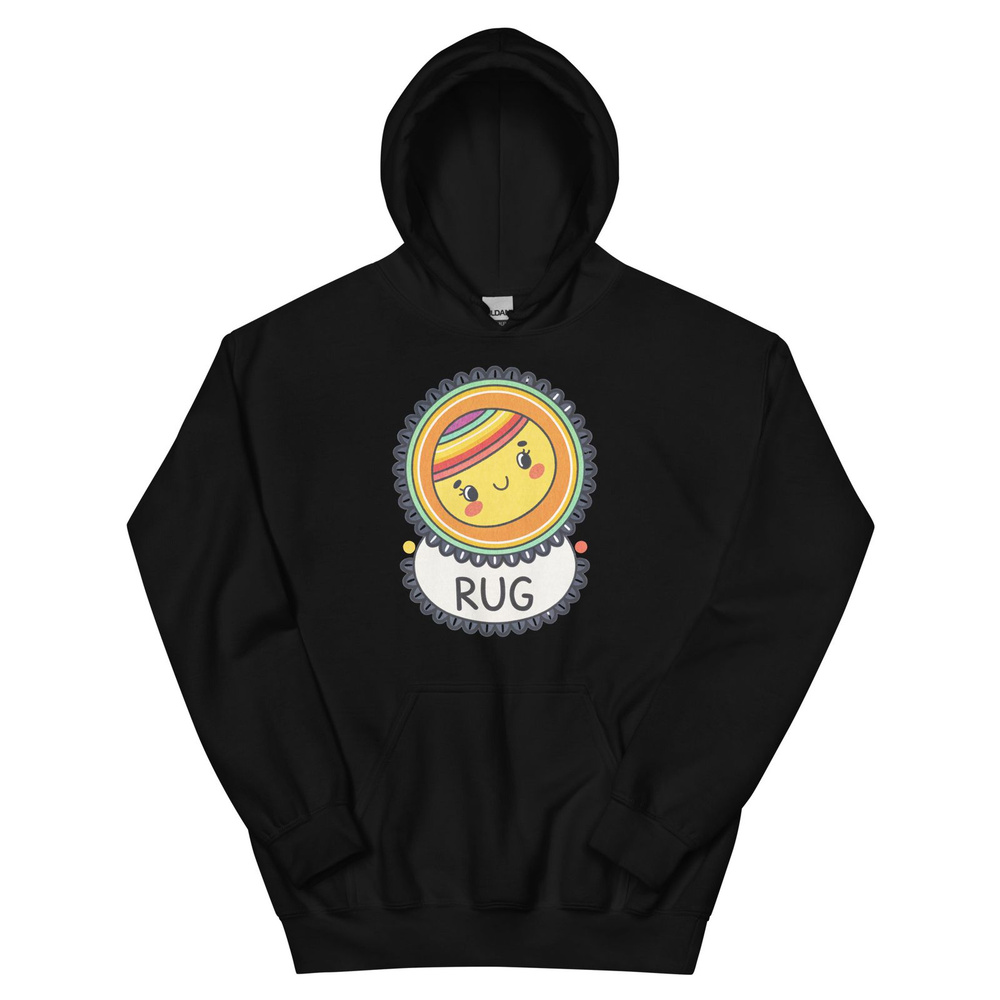 Худи Толстовка Rug Popular Illustration Object Hoodie #1