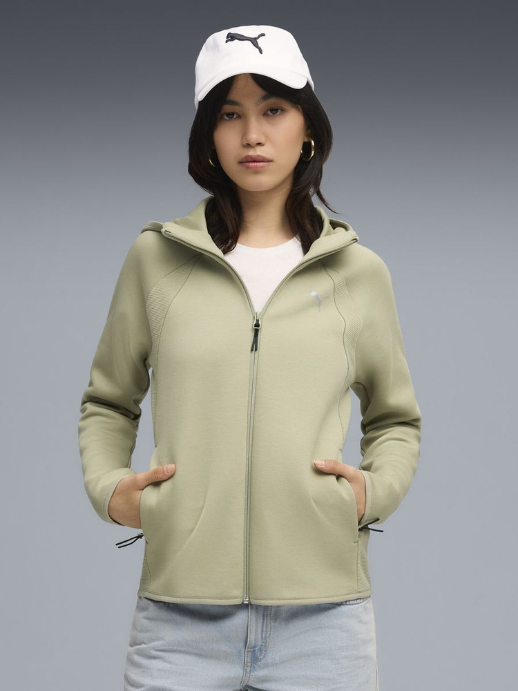 Толстовка PUMA EVOSTRIPE Full-Zip Hoodie DK #1