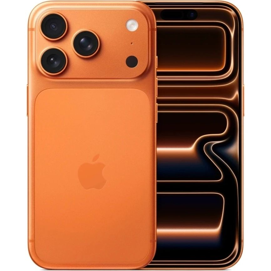 Apple Смартфон 17 Pro NanoSim+eSim 1 ТБ, оранжевый #1