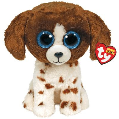 TY Beanie Boo's Пятнистый щенок MUDDLES 25 см #1