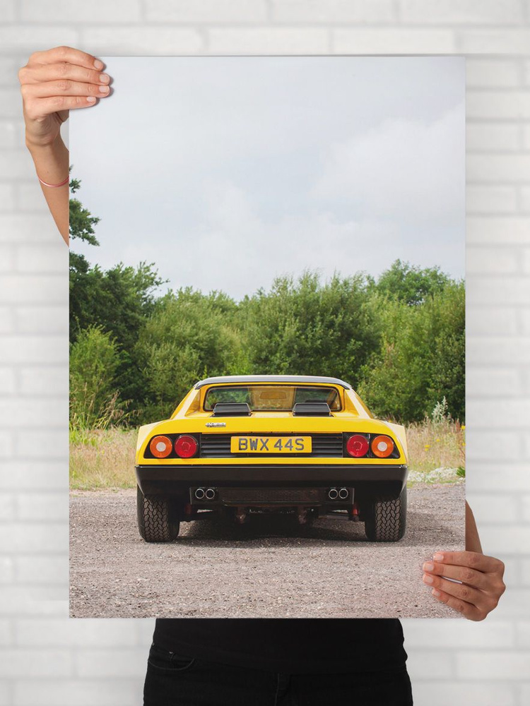 Плакат на стену для интерьера Легенды Авто (Феррари 296 GTB - Ferrari 296 GTB 3) - Постер по машине формата #1