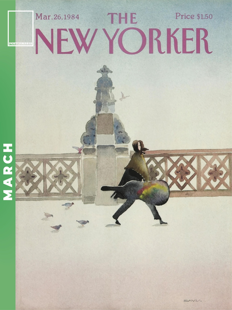 Постермания Постер "The New Yorker March 26 1984", 30х20 см #1