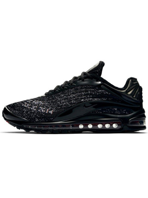 Nike air max deluxe triple black best sale