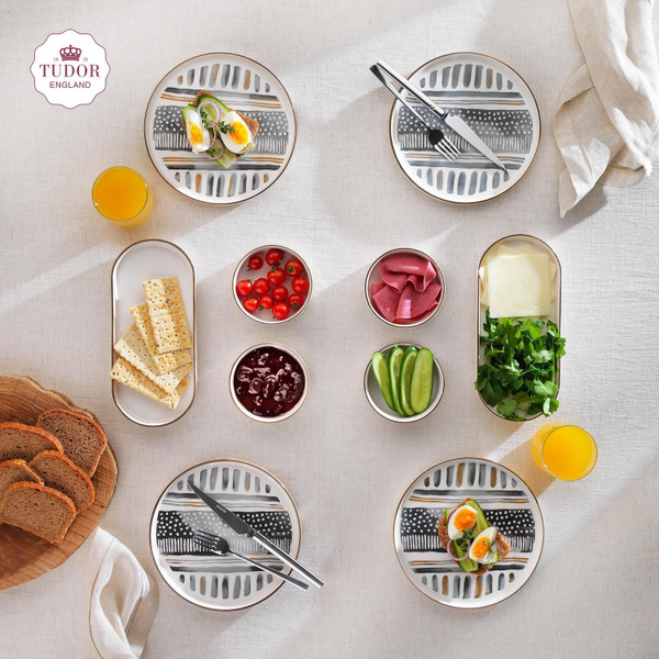 набор продуктов для завтрака на кухонном столе