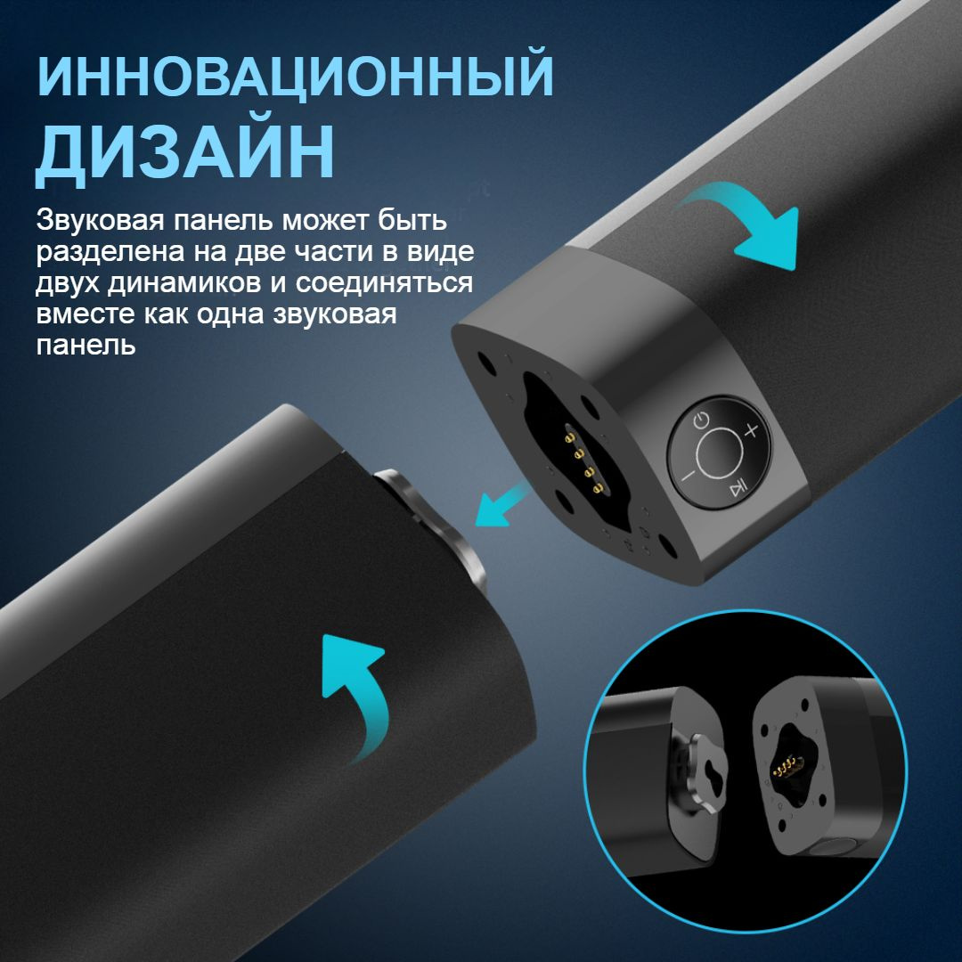 Саундбар для телевизора с Bluetooth HDMI Optical купить c доставкой на ...