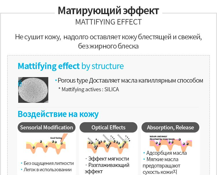 Матирующий эффект