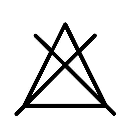 Отбеливание и кипячение не допускаются для текстиля.