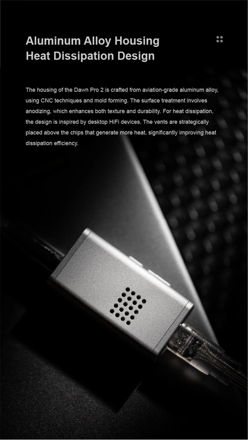 MOONDROP Dawn Pro 2 Портативный USB-ЦАП-усилитель купить на OZON