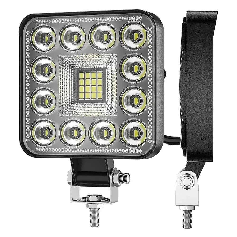 Фара светодиодная автомобильная / 1 шт. / 18W / 12-24В / 84х84х20 мм  #3