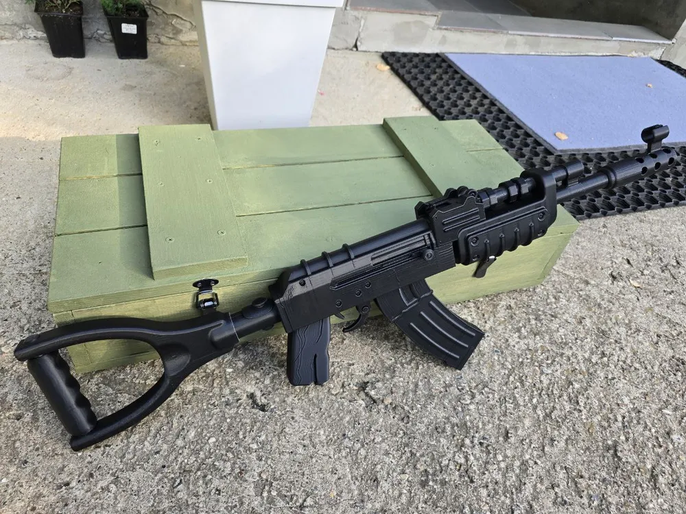 Штурмовая винтовка (Калаш), черный, 80см