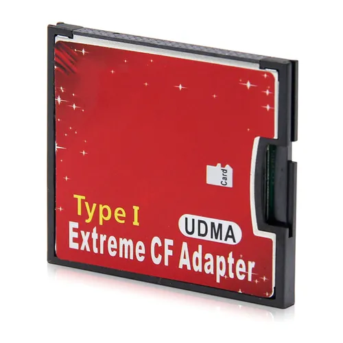 Однопортовый адаптер для чтения карт памяти Micro-SD/SDHC/SDXC TF to Compact Flash CF,Компьютерное о