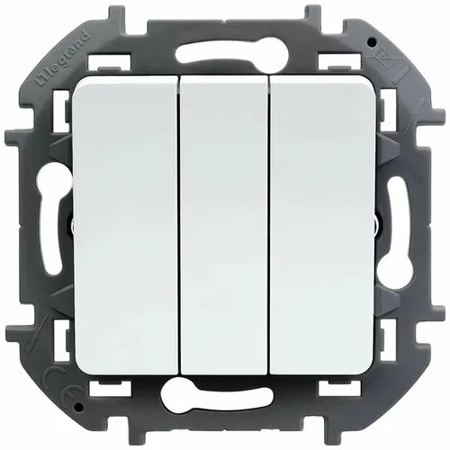 Выкл 3кл БЕЛ INSPIRIA