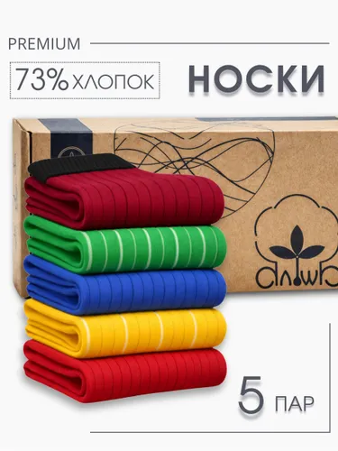 Носки мужские носки, 5 пар