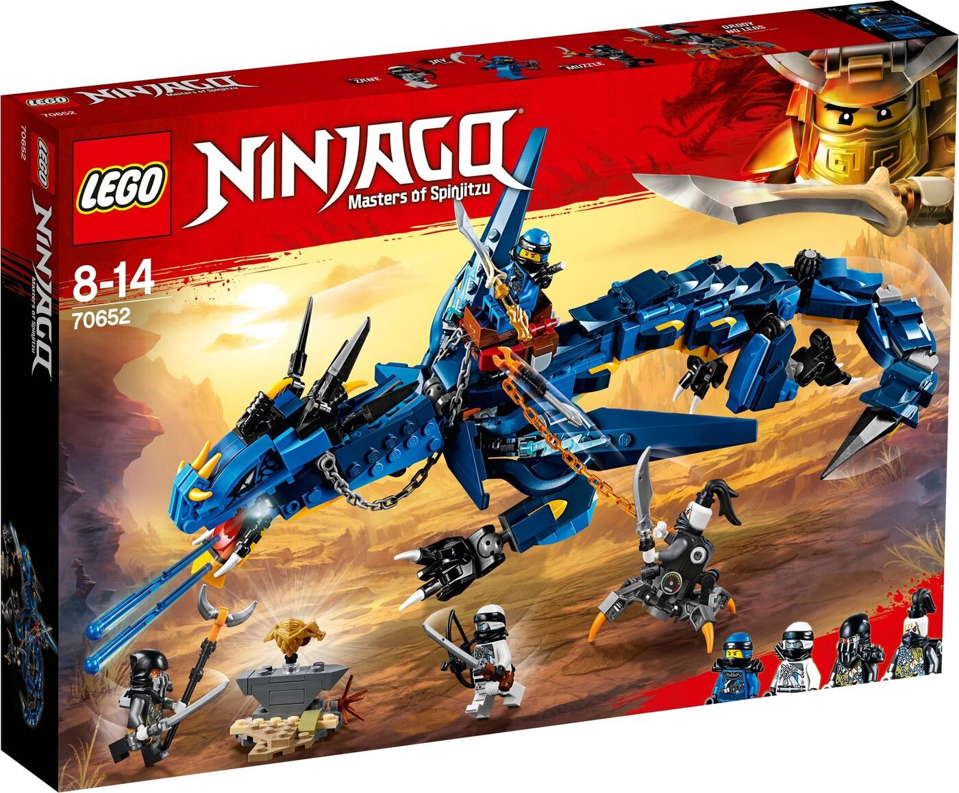 Конструктор LEGO NINJAGO 70652 Вестник бури купить на OZON по