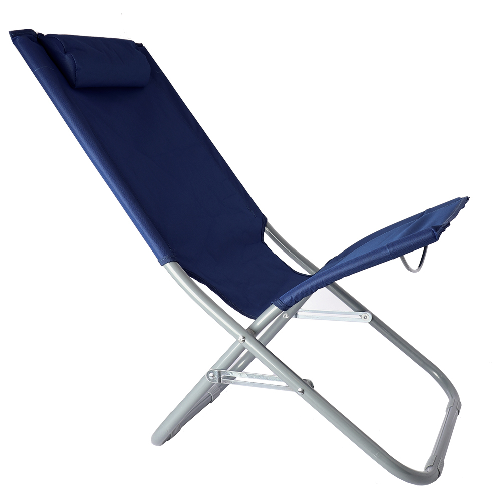 Шезлонг тёмно-синий, UYT-2312
