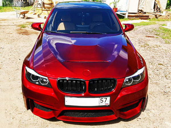 Candy Red краска BMW