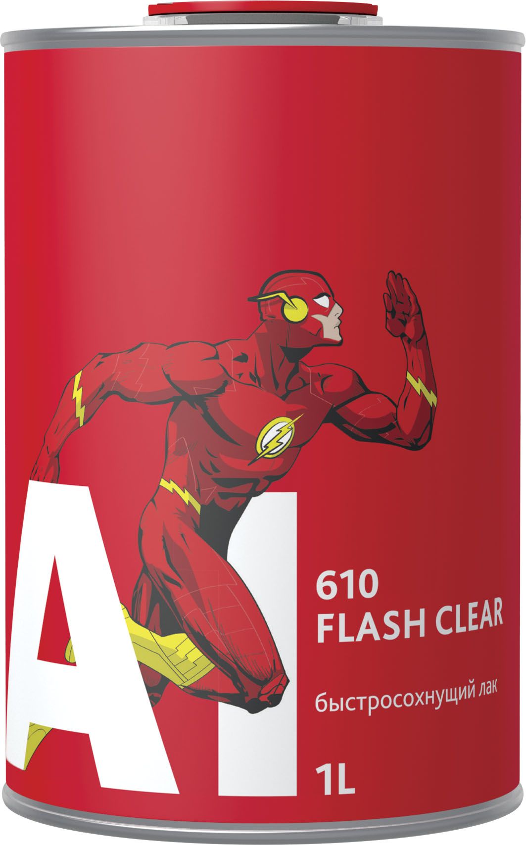 610 лак Flash Clear А1 быстросохнущий экспресс для авто (в