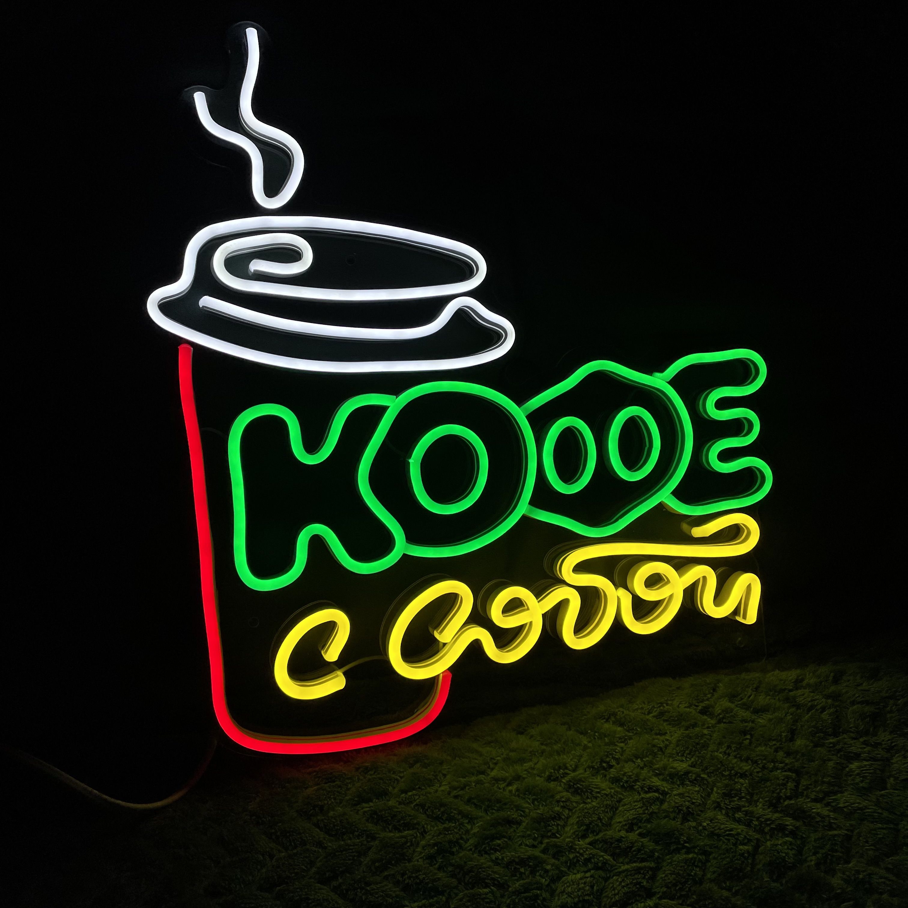 Неоновая вывеска кофе. Светящаяся вывеска кофе. Coffee вывеска. Неоновая вывеска кофе. Светящаяся вывеска кофе. Coffee вывеска.