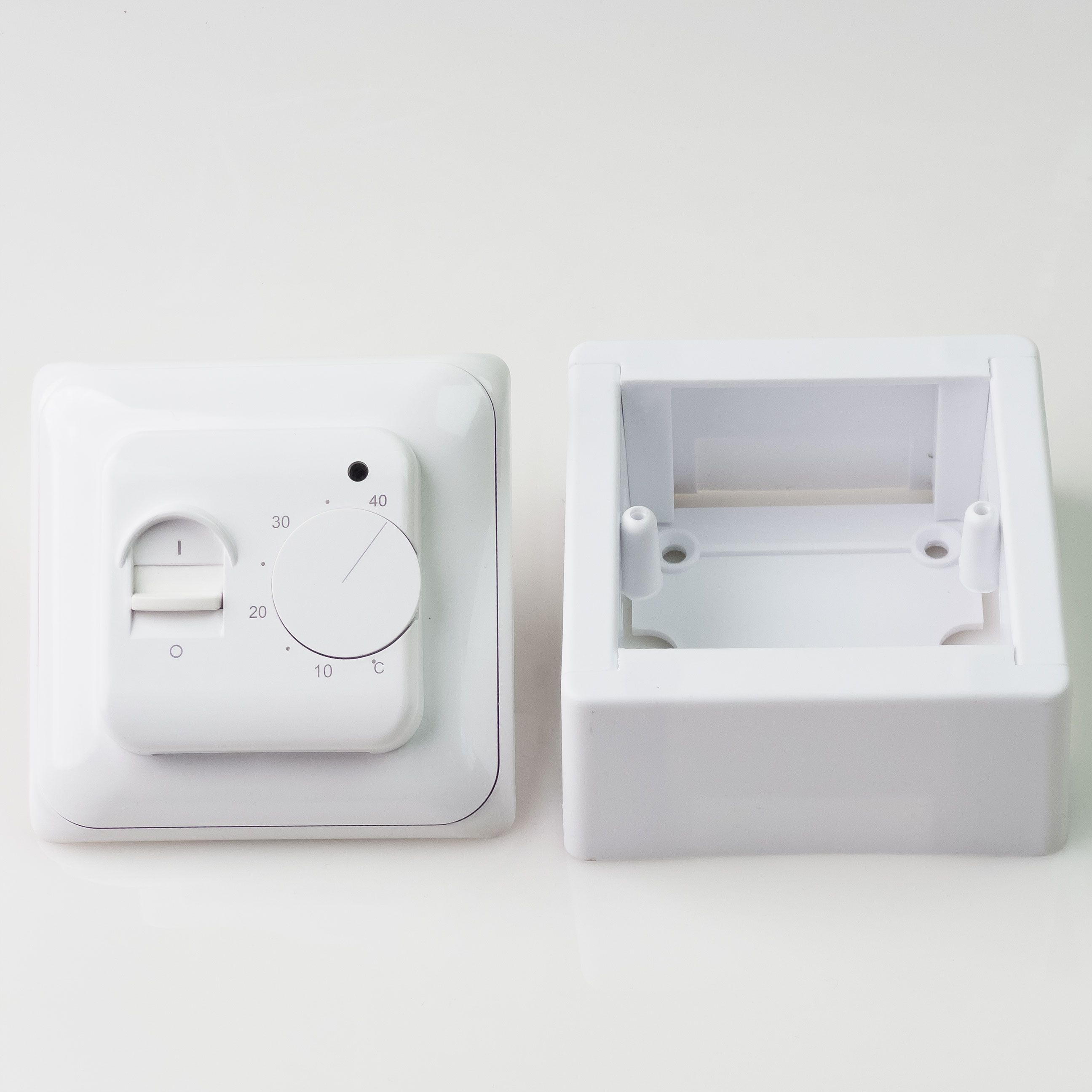 Монтажная коробка WHITE — аксессуар для терморегулятора, фото 3