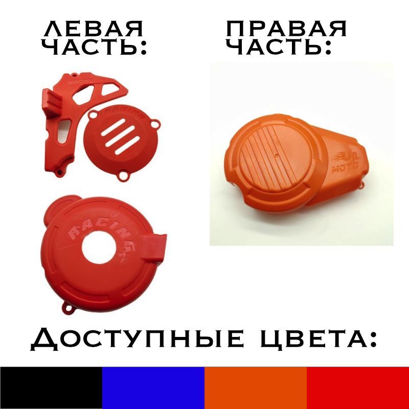 Защита двигателя 172 fmm CB250-F zongshen "Вариант Б"