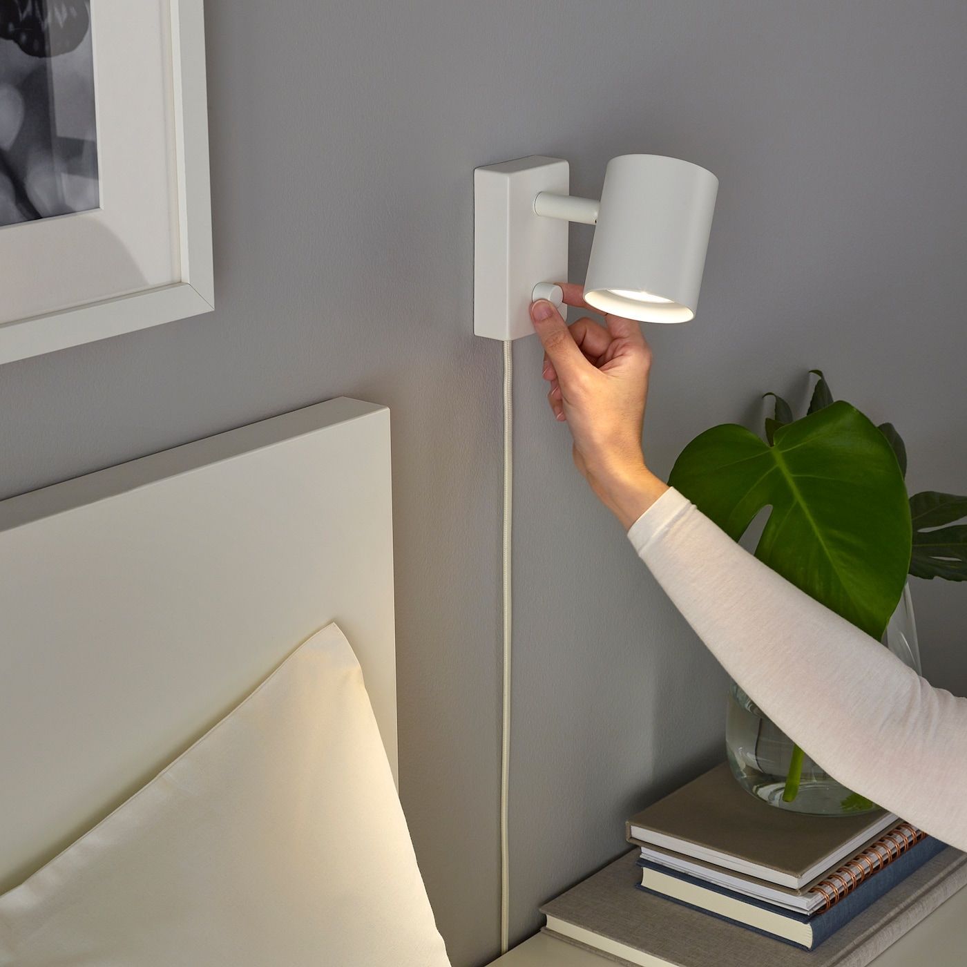 Бра IKEA NYMANE-bideng-baise, GU10 купить по выгодным ценам в  интернет-магазине OZON (1140766809)