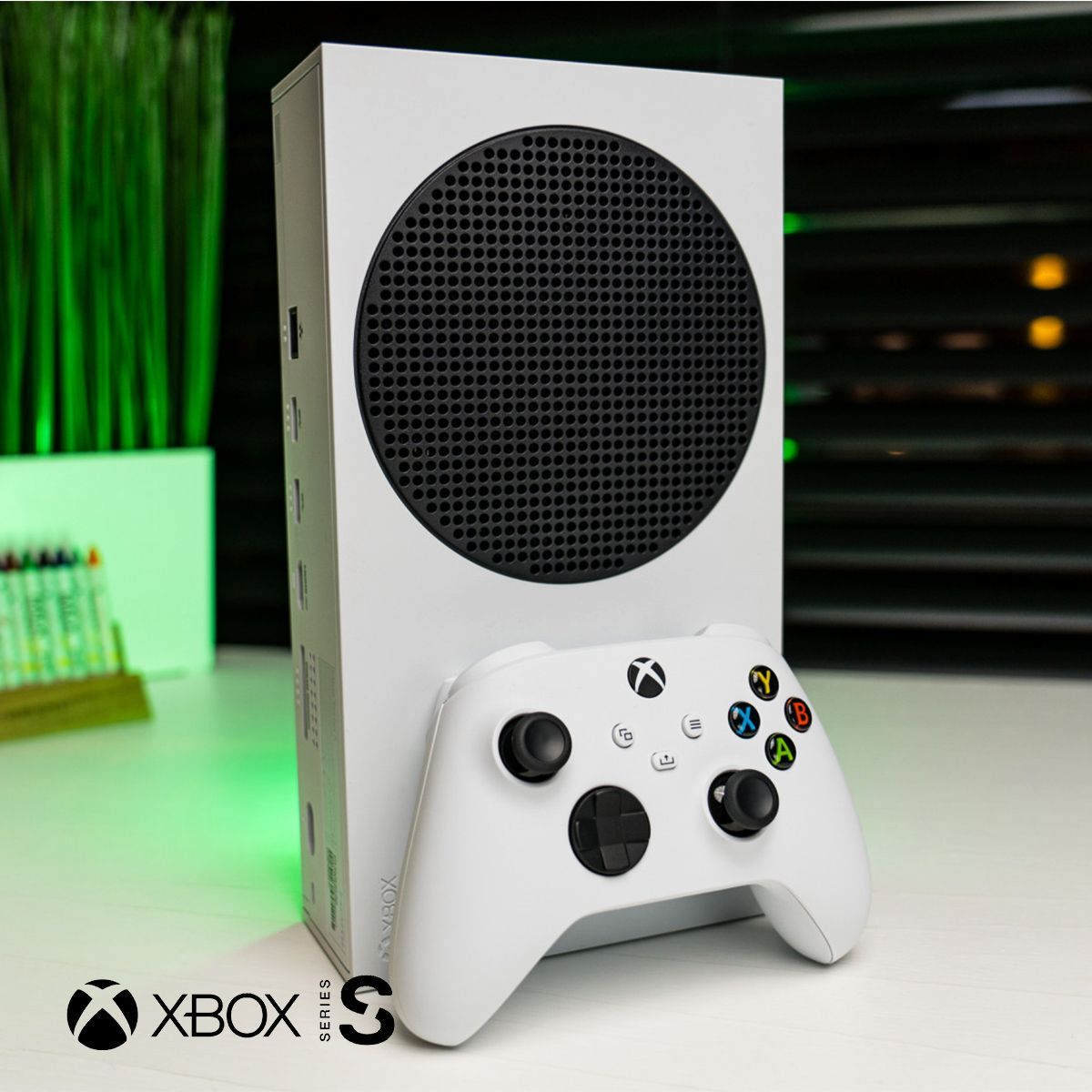 Microsoft Xbox Series S, консоль,Поддержка русского языка,4K UHD,512GB ...