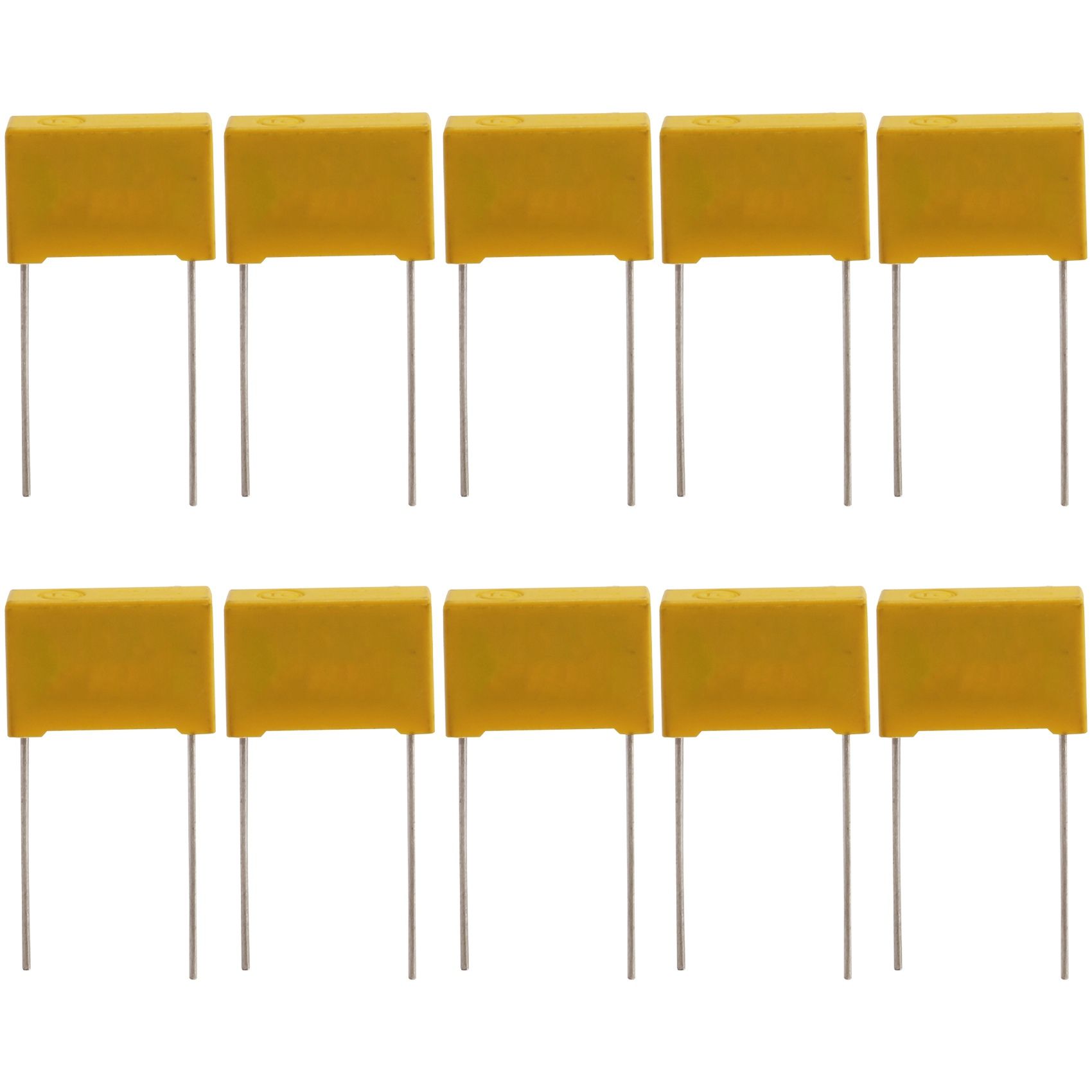 10шт.полипропиленовыхпленочныхконденсаторовбезопасностипеременноготока275В0,22мкФMPX