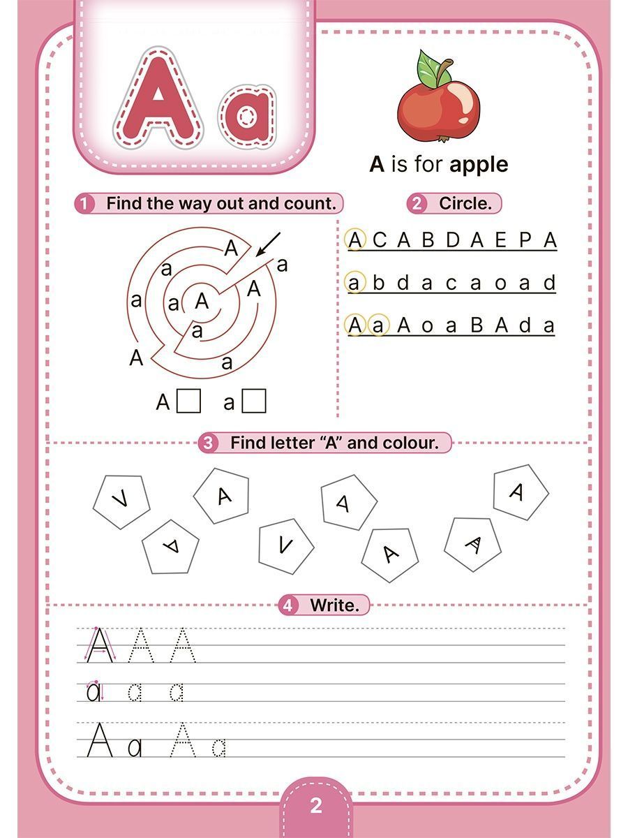 Английские прописи Алфавит | Handwriting Practice Workbook for Preschoolers - Ozon image 2