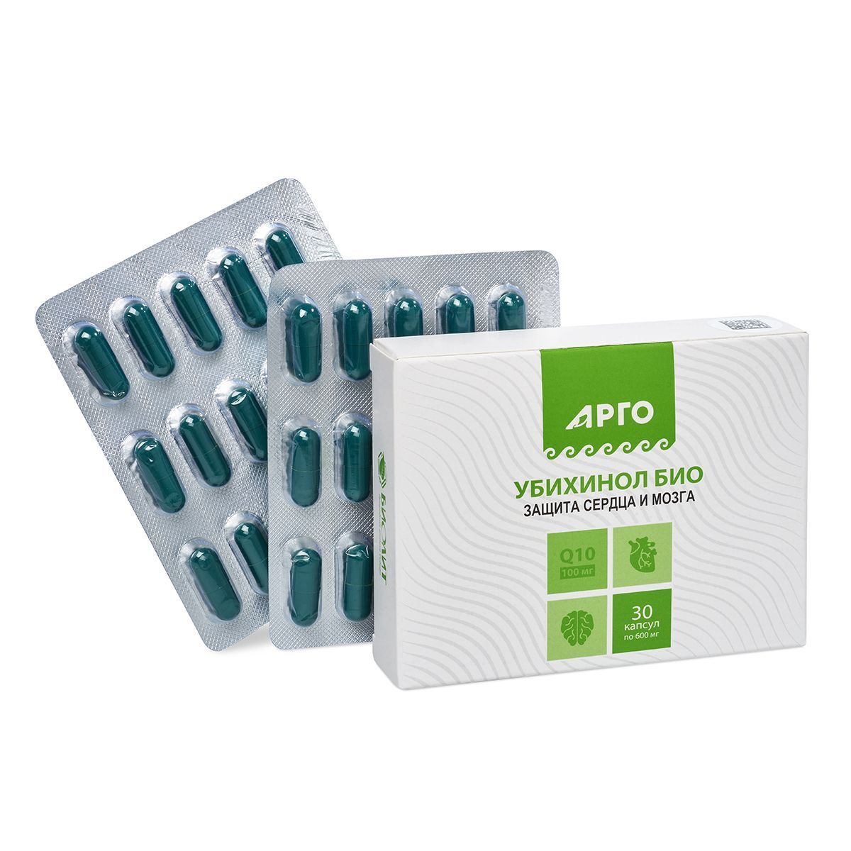 Убихинол Био от Биолит, 30 капсул. Добавка с коэнзимом Q10 100 мг для ...
