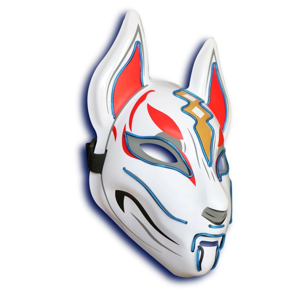 Неоновая аниме маска Лисы из игры Fortnite - купить по доступным ценам ...