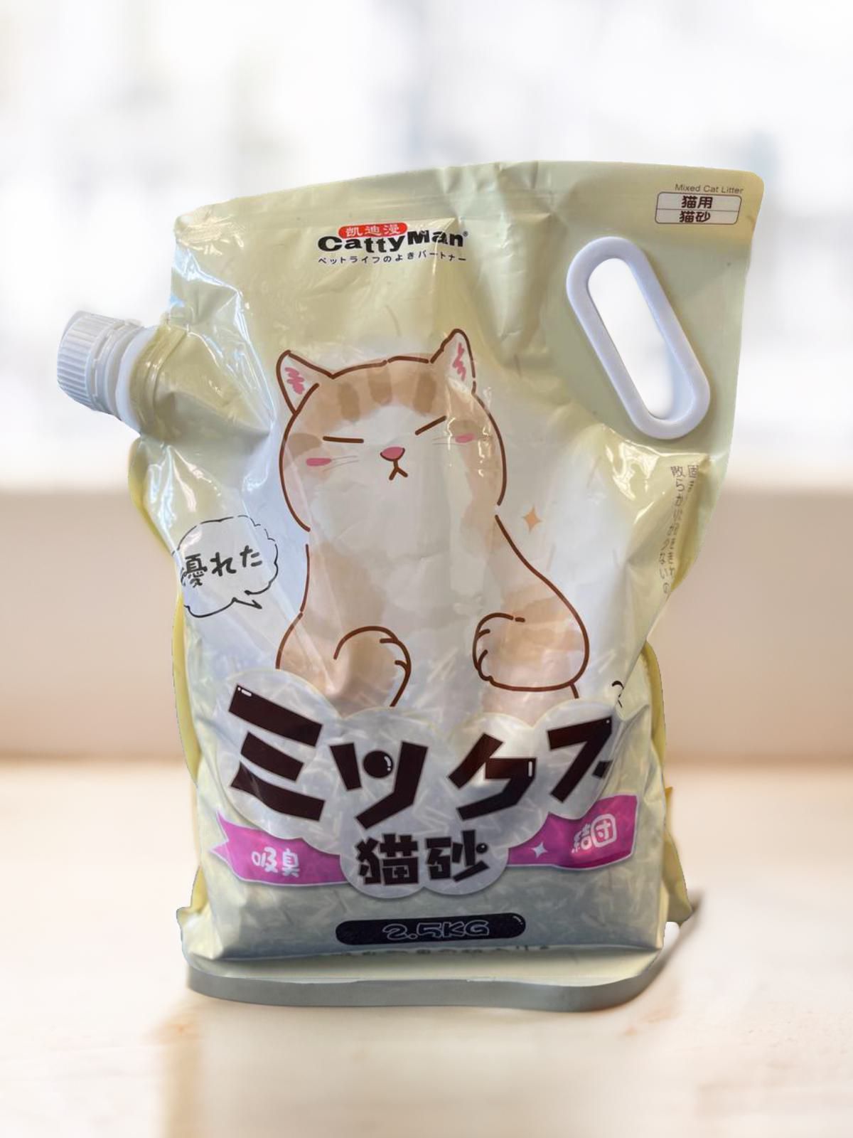 Наполнитель для кошачьего туалета japan premium pet комкующийся