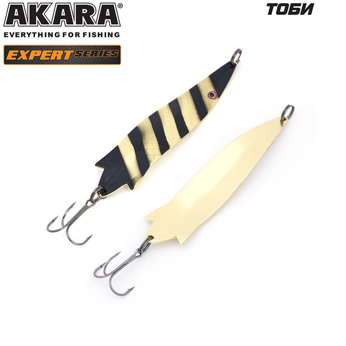 Блесна колеб. Akara Expert Тоби 75 мм 11 гр. 14/GO