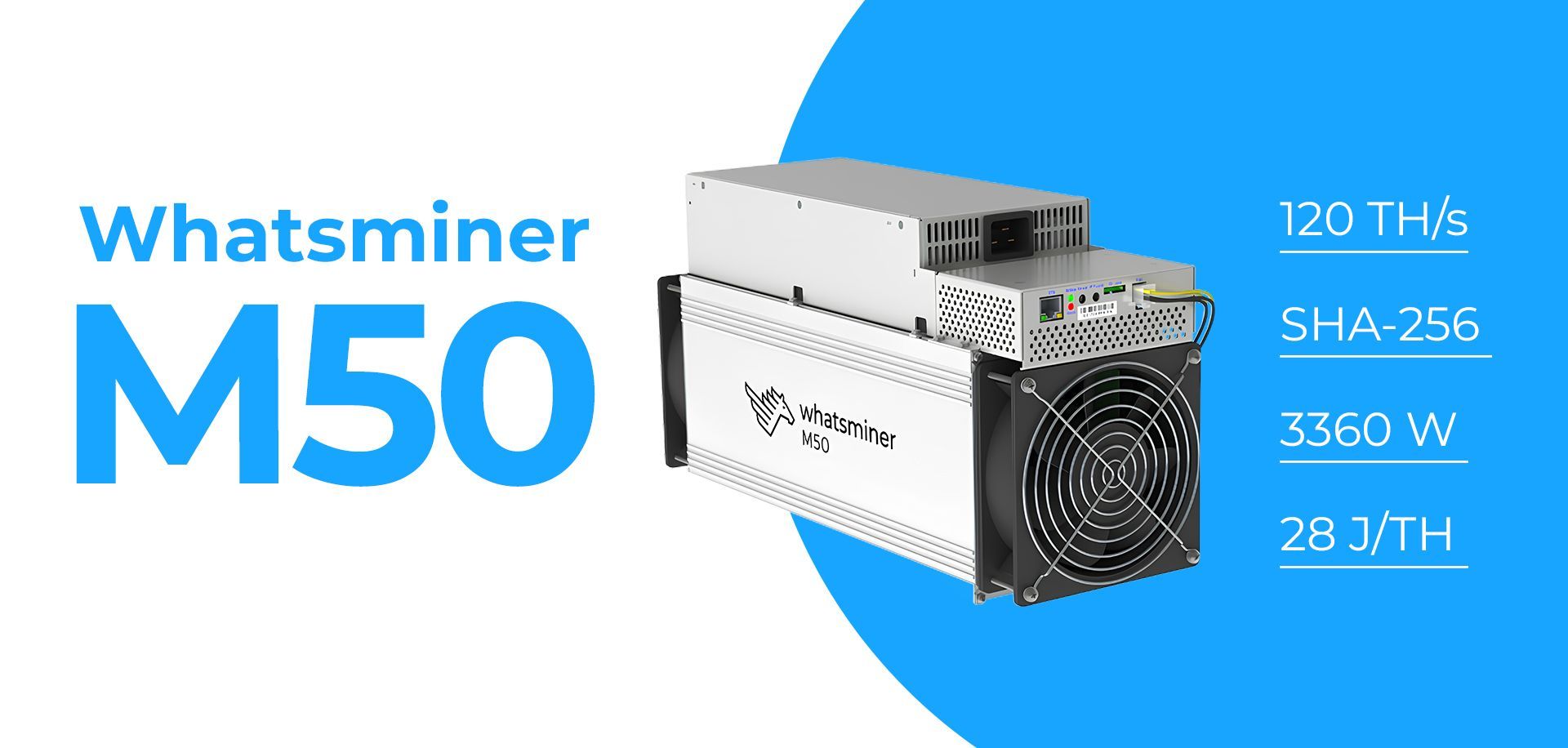 Asic майнер whatsminer m50