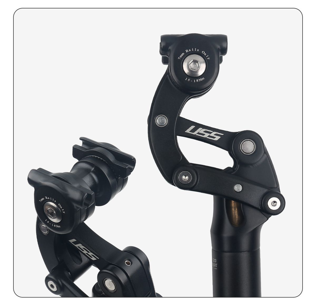 Тайвань SAFORT AD-SP18-USS четырехрычажный амортизатор, подседельный ...